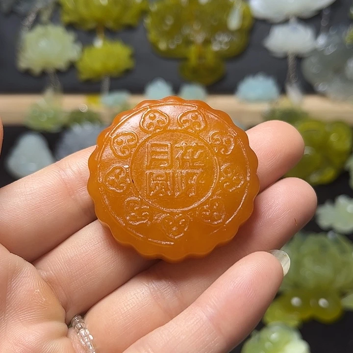 未镶嵌蛇纹石玉发饰