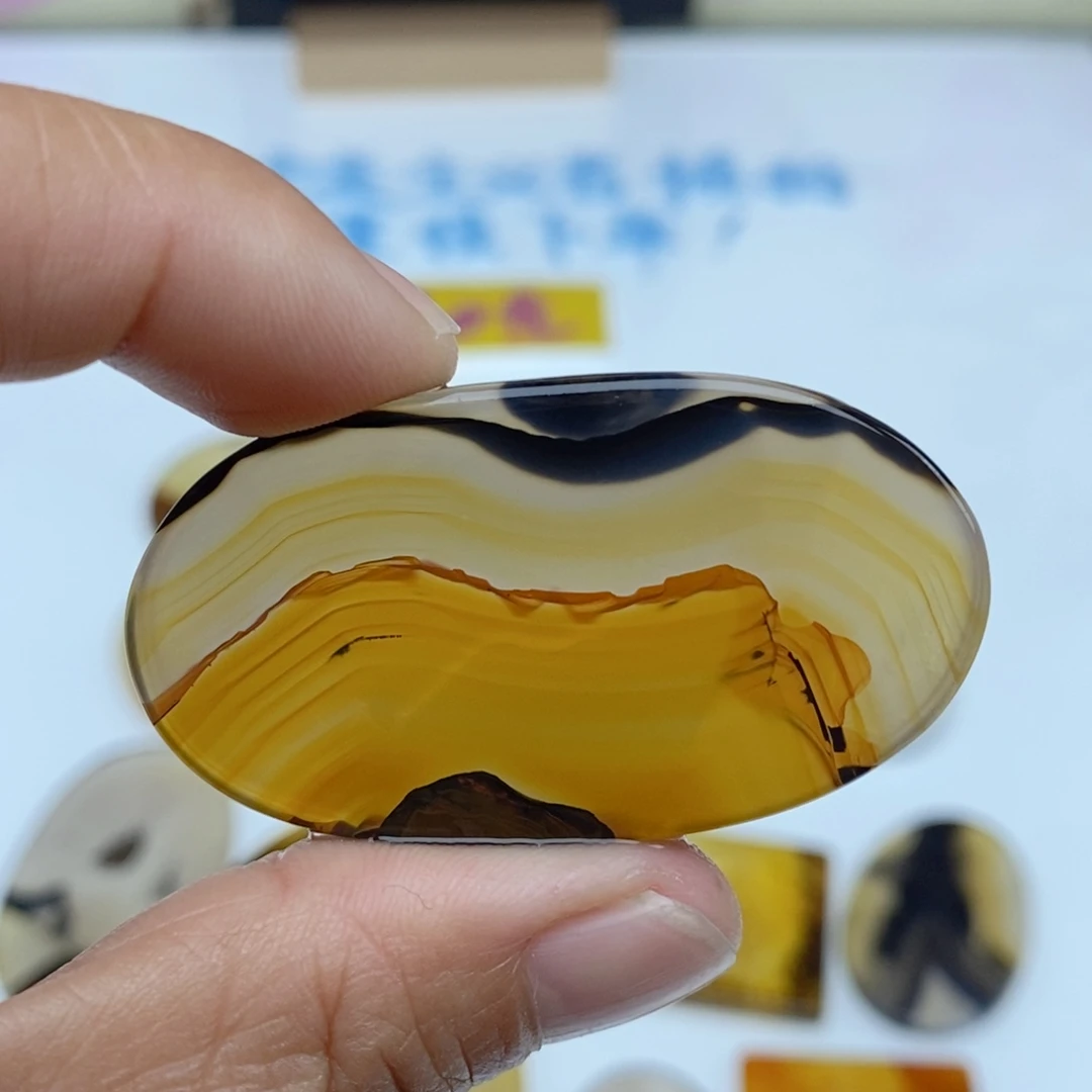 玛瑙/玉髓未镶嵌珠宝半成品