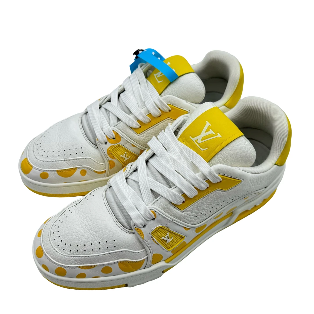 95新 LouisVuitton/路易威登 7码41码草间弥生trainer98新yy203