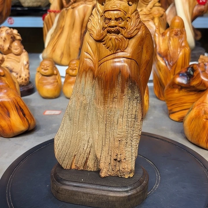 柏木太行崖柏钟馗