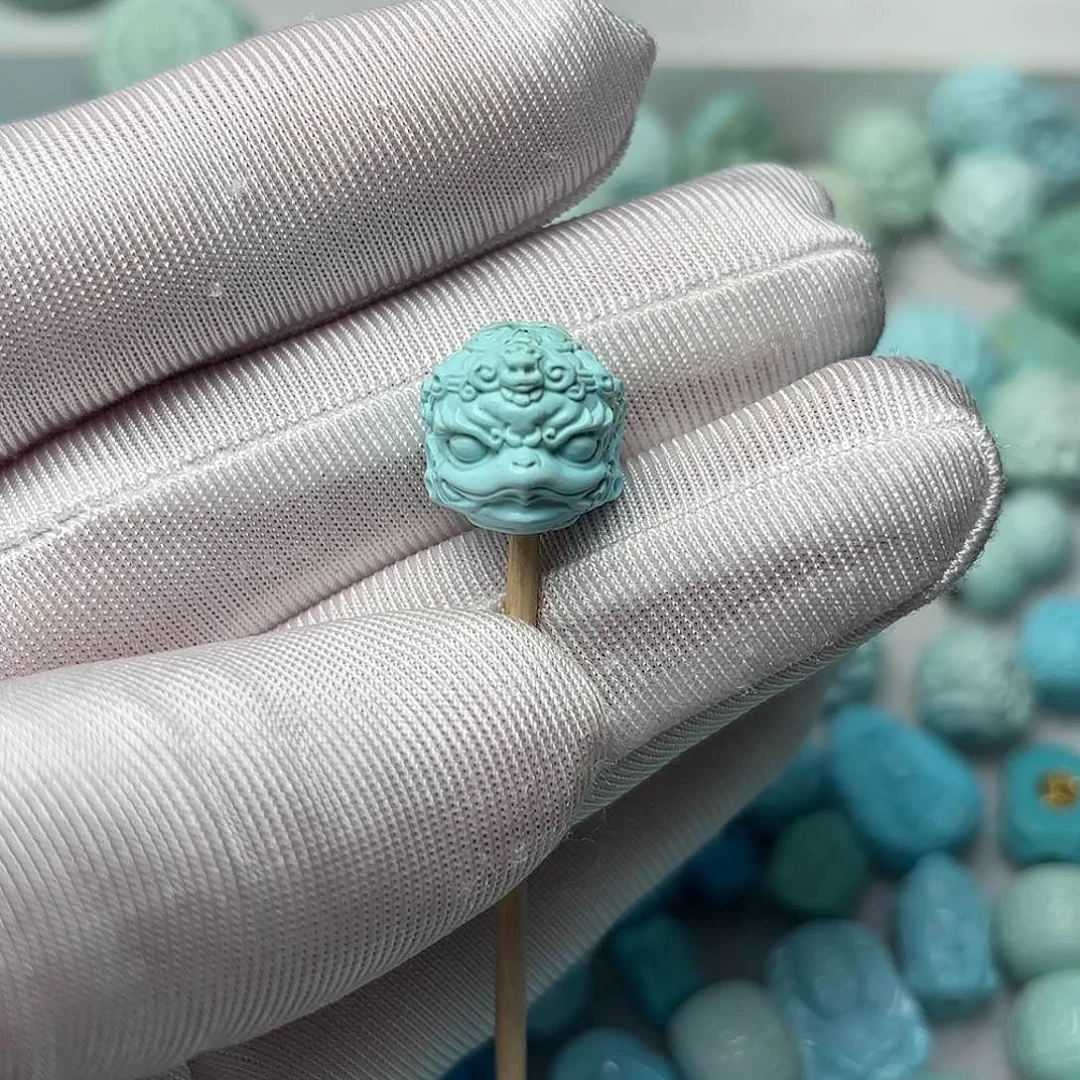 绿松石珠宝半成品未镶嵌