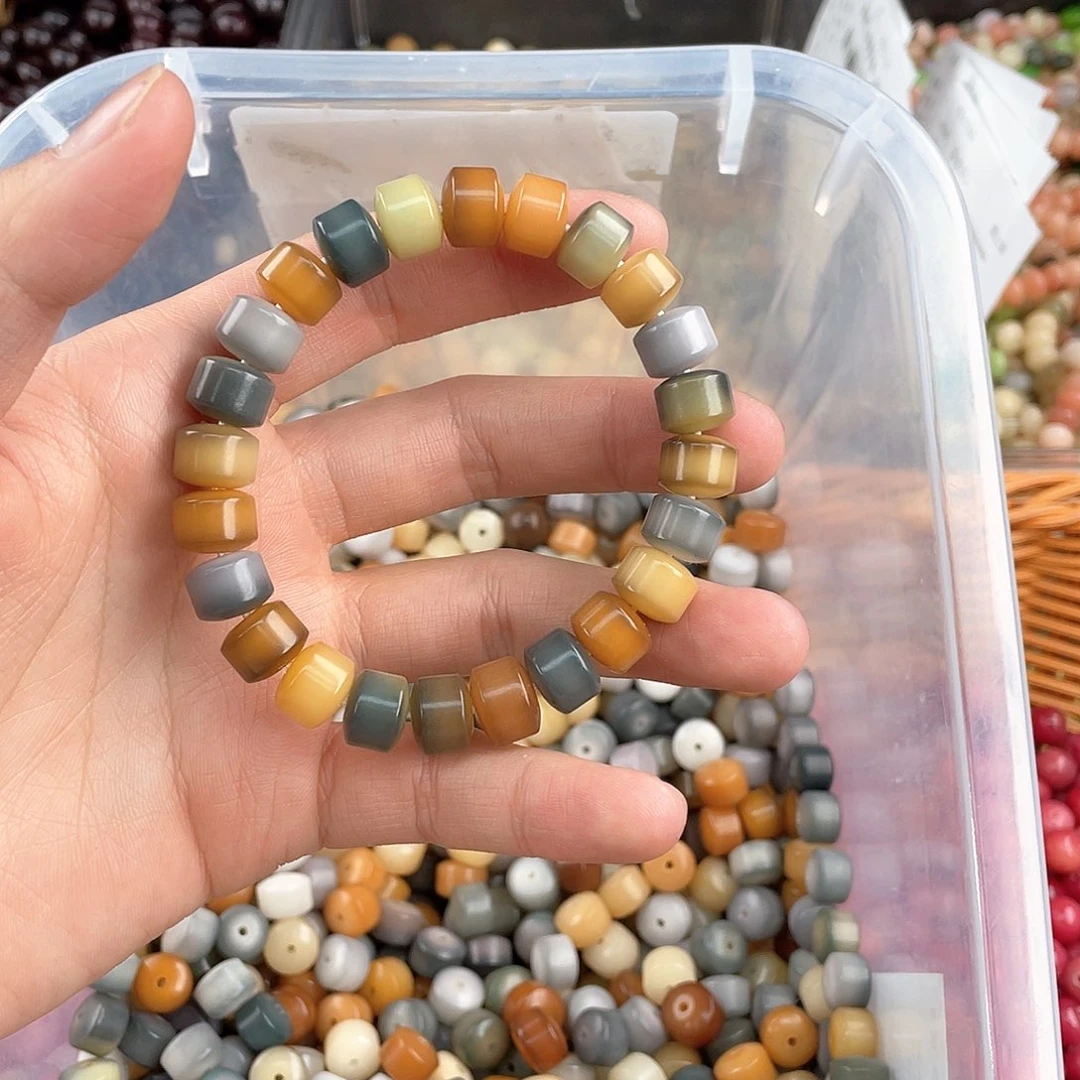 白玉菩提吊坠q12mm 60