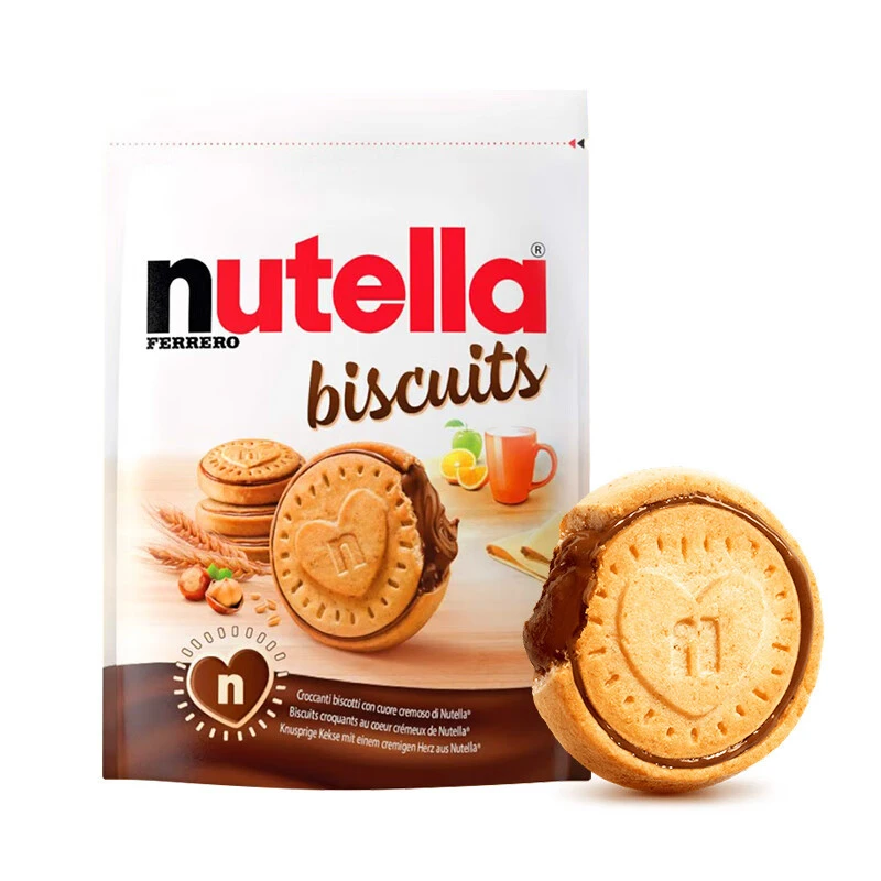 费列罗nutella巧克力饼干
