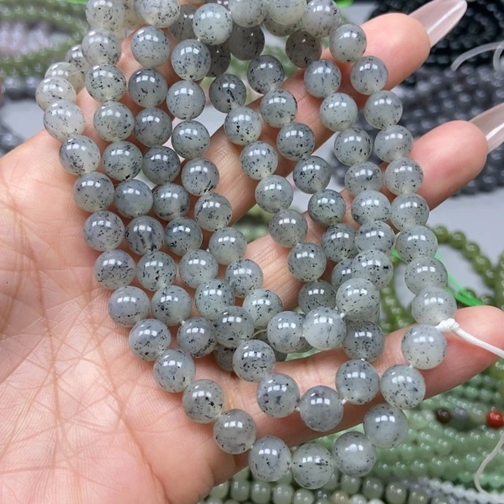 和田玉颈饰未镶嵌8