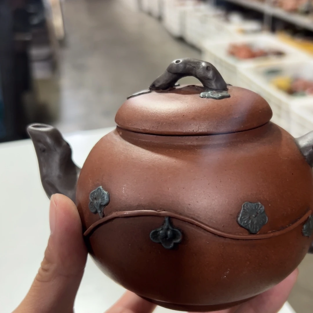 茶壶紫砂老厂紫砂壶一件！