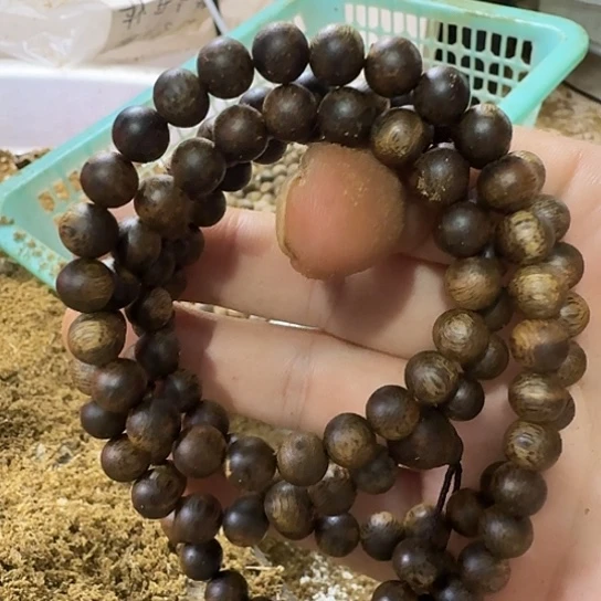 美***情沉香沉香碎屑卡7多圈21克➕