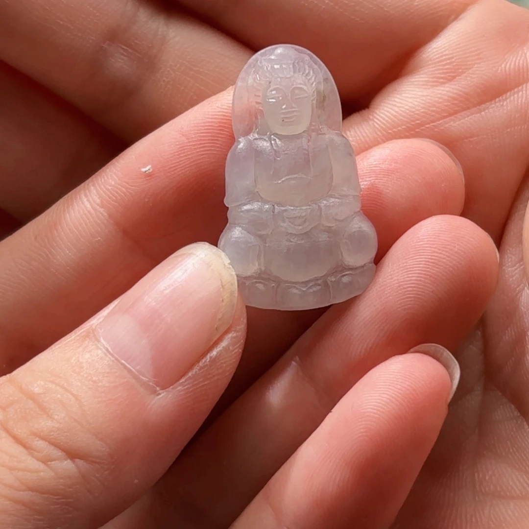 定制翡翠未镶嵌天然缅甸翡翠A货观音不退不换