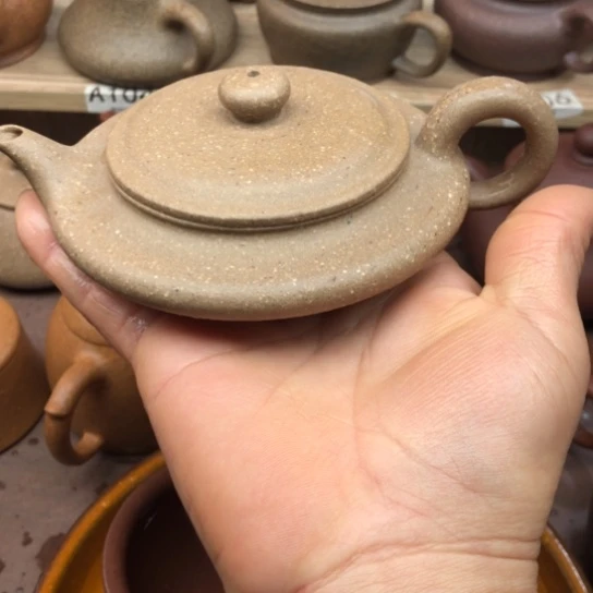 紫砂茶壶青灰段泥虚遍120豪升左右