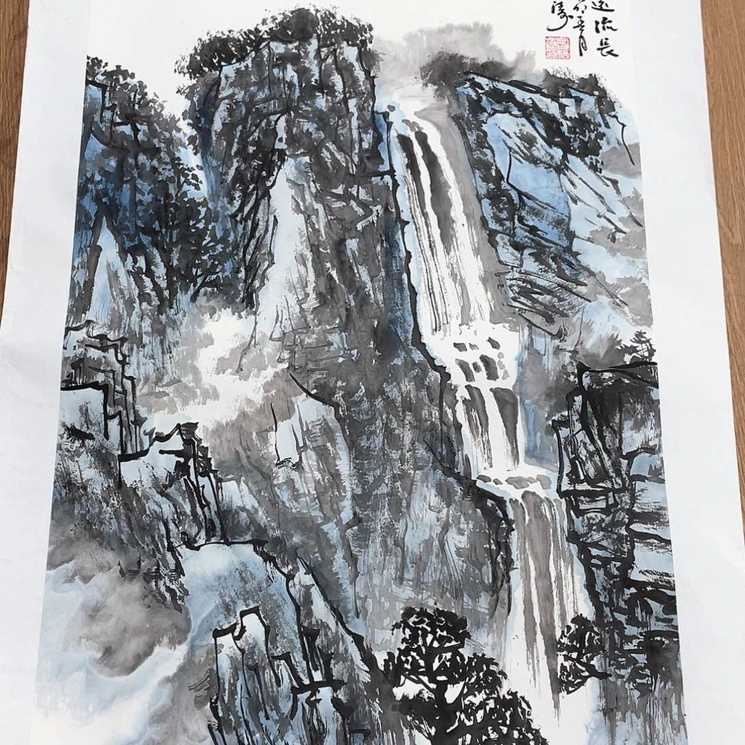 国画把头靠自己准备去买