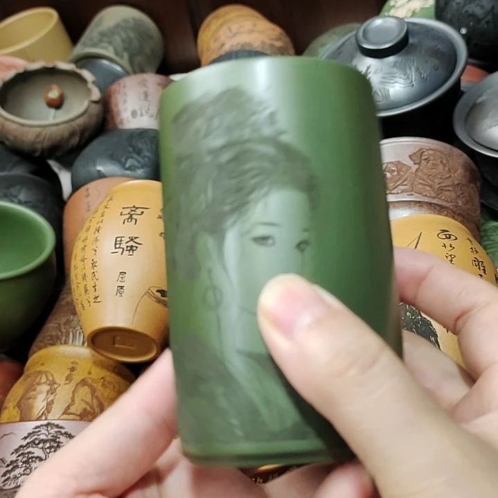 茶杯紫砂宜兴紫砂正品具