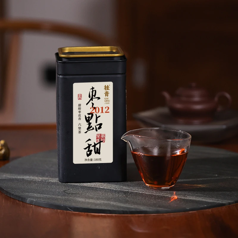 【2012枣点甜】六堡茶黑茶老茶小师姐评茶612