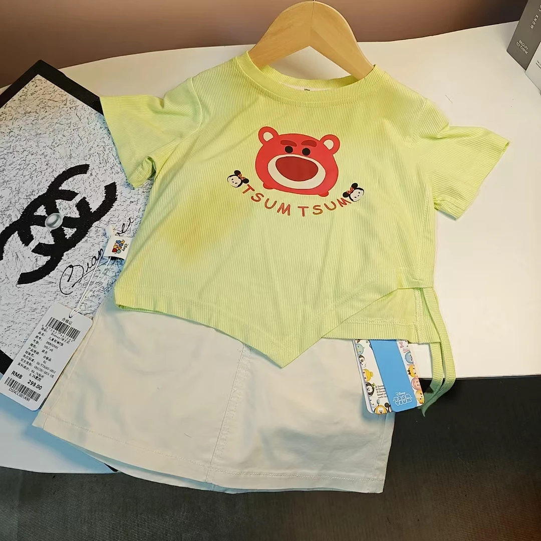 A202（大米家）品牌订单夏季绿色上衣+米色裙