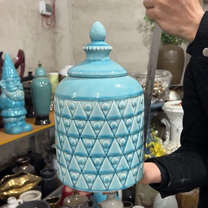 摆件高30口9公分微瑕捡漏