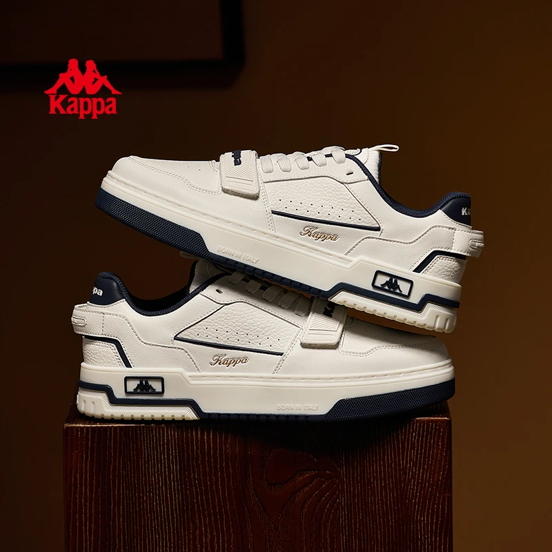 Kappa卡帕男鞋潮流时尚百搭运动板鞋情侣款休闲小白鞋K0FW5CC19CJ