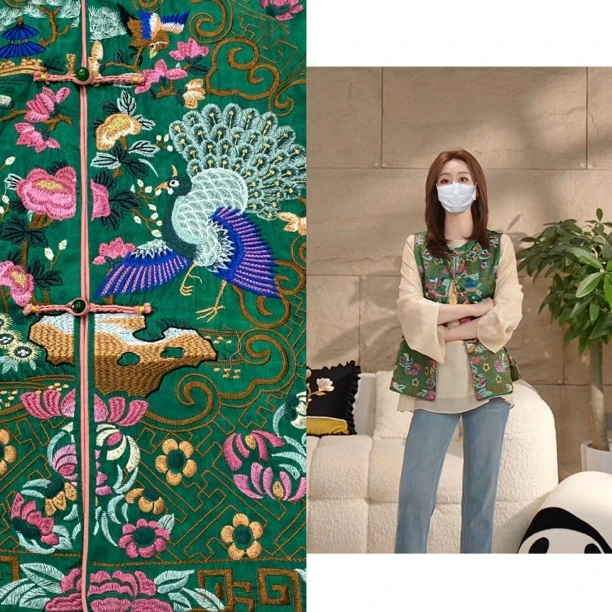 Miss.Z【富贵呈祥】新中式重工立体刺绣马甲#m5005