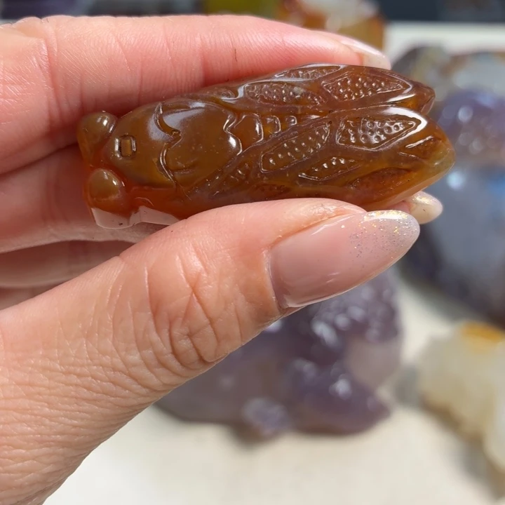 玛瑙/玉髓未镶嵌吊坠(不含链)