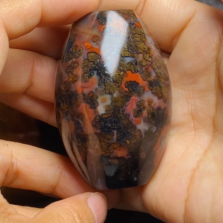 玛瑙/玉髓吊坠(不含链)未镶嵌老*