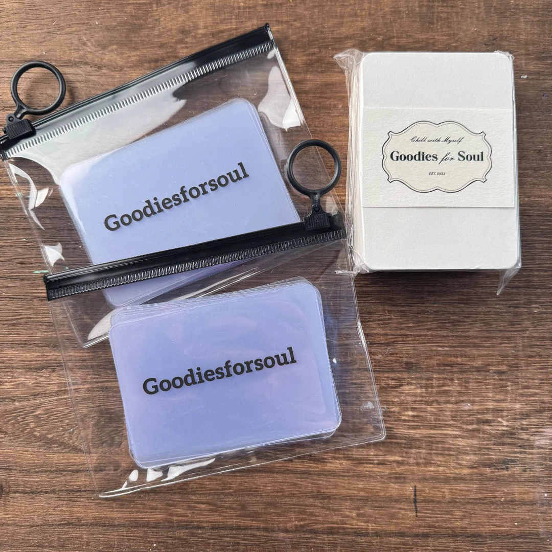 DIY 卡牌  50张水彩纸+40张透卡