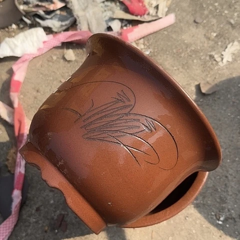 紫砂宜兴紫砂20+2平角金钟