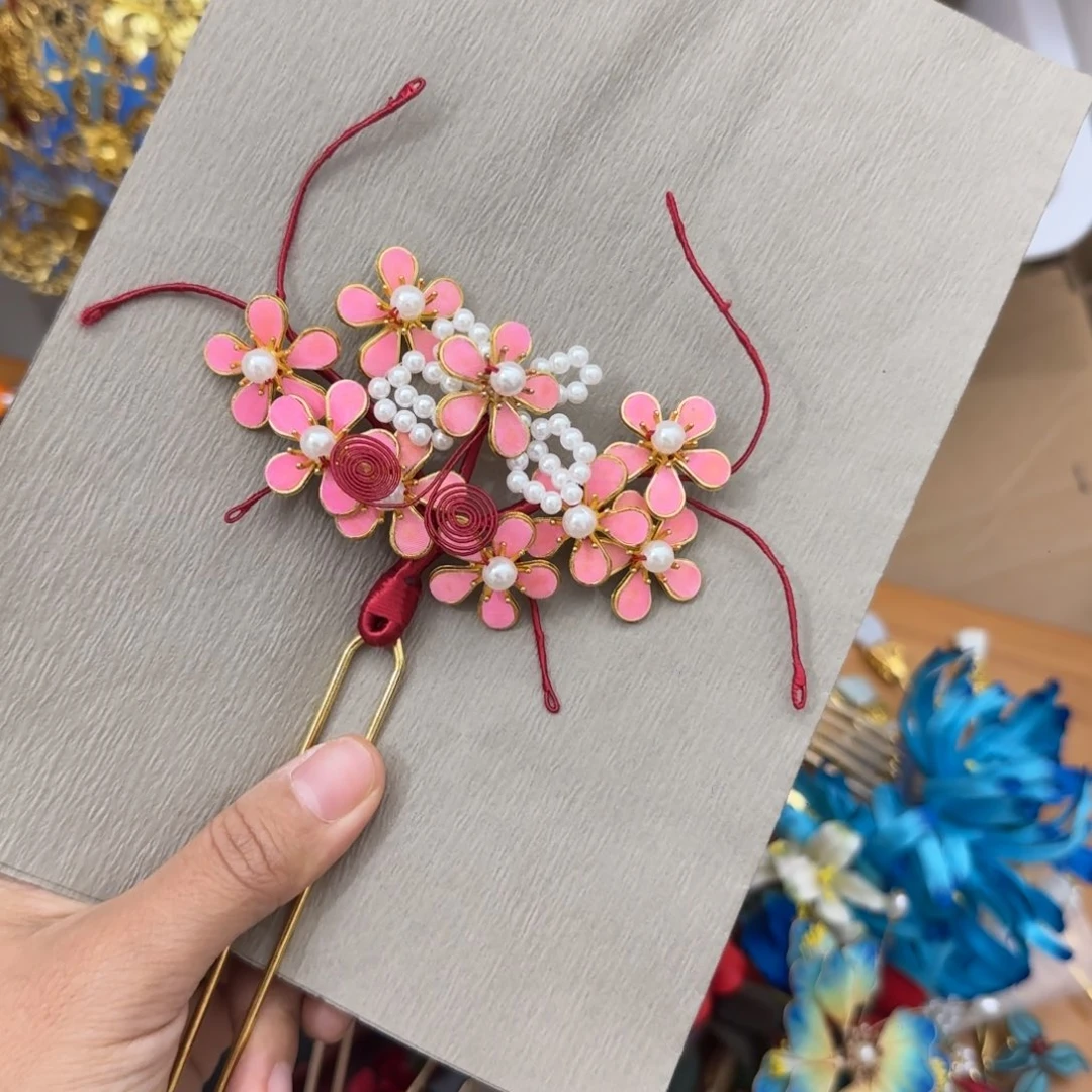 醋酸铁合金鹅毛仿点翠