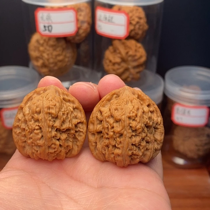 把件文玩核桃麻核桃南疆石36