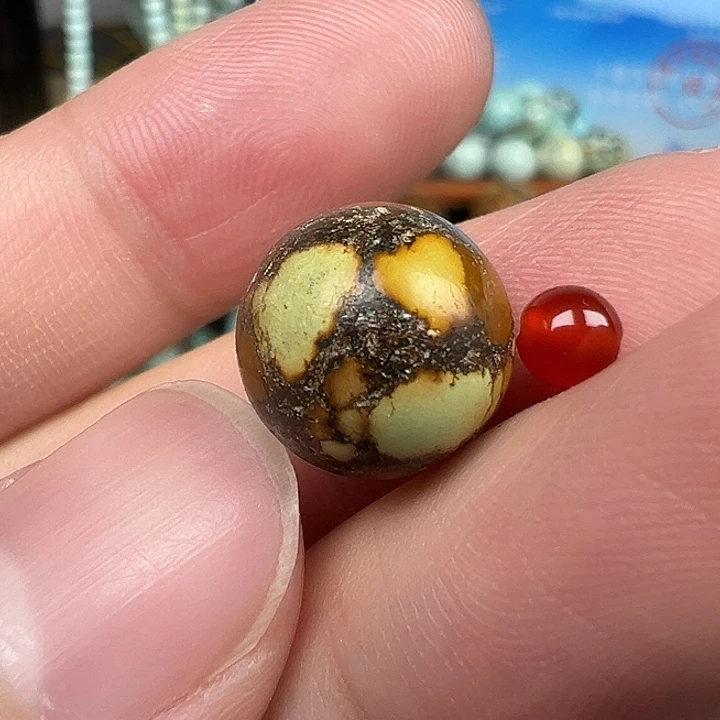 南红玛瑙未镶嵌配饰卡11.8微瑕