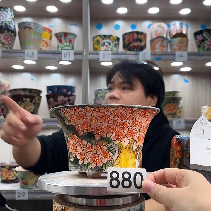 花盆紫砂瑕疵瑕疵880