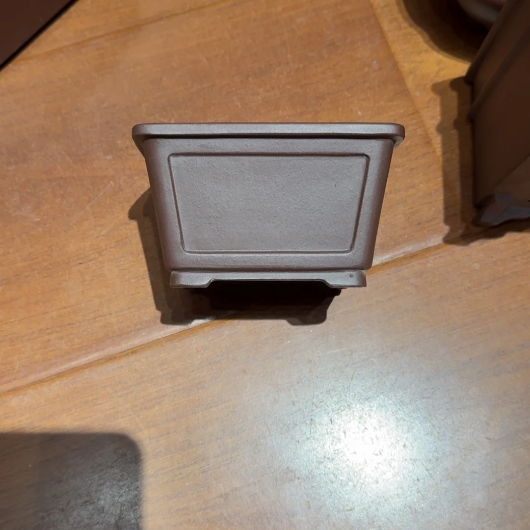 紫砂花盆原矿紫泥