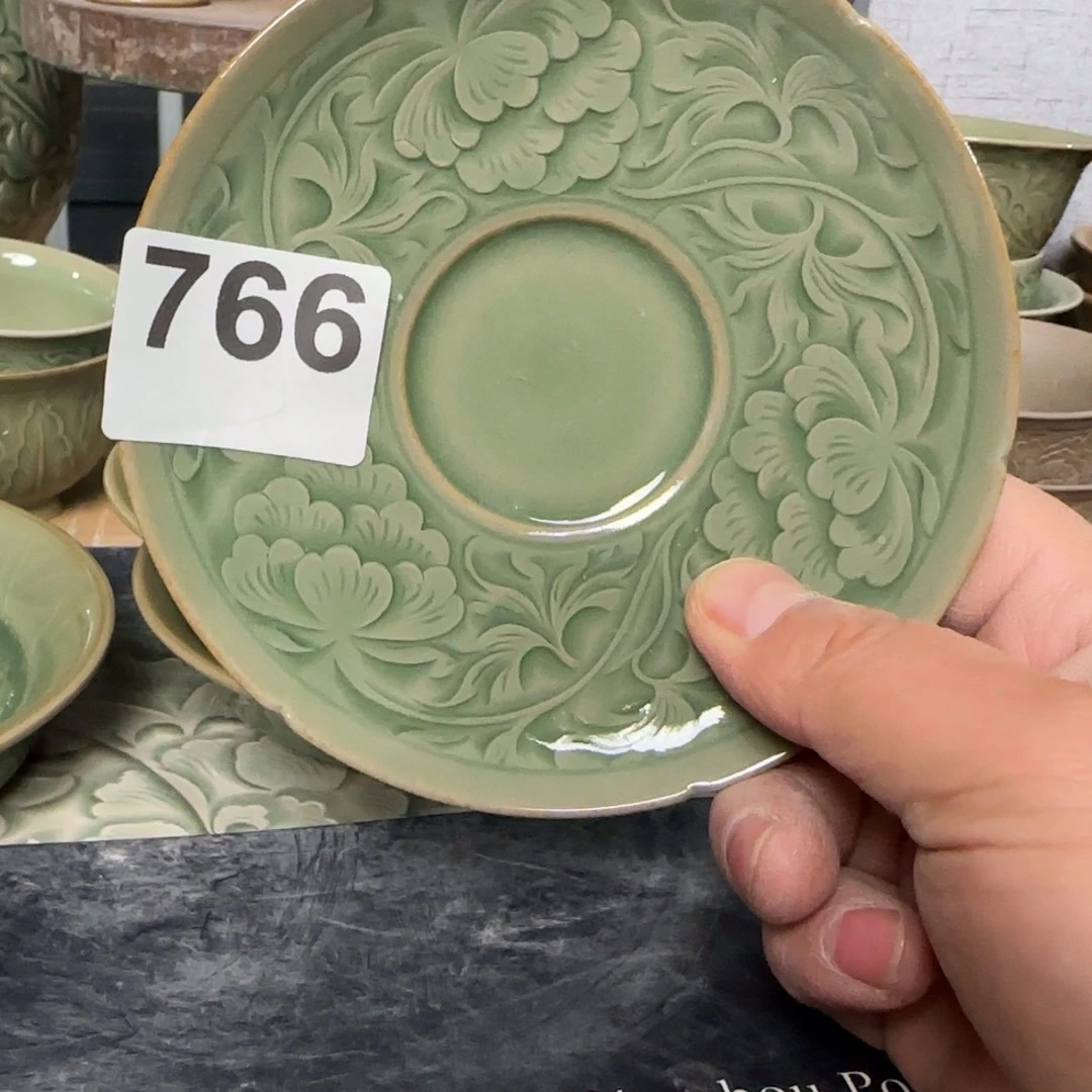 林***香耀州窑手工杯垫微瑕福利