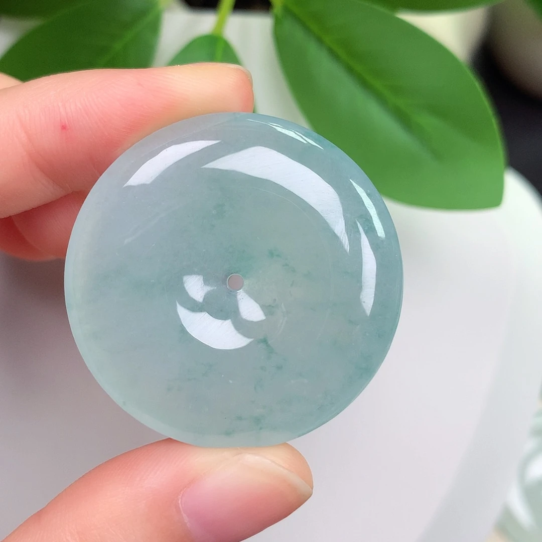 颈饰未镶嵌翡翠平安扣 35-6.0mm