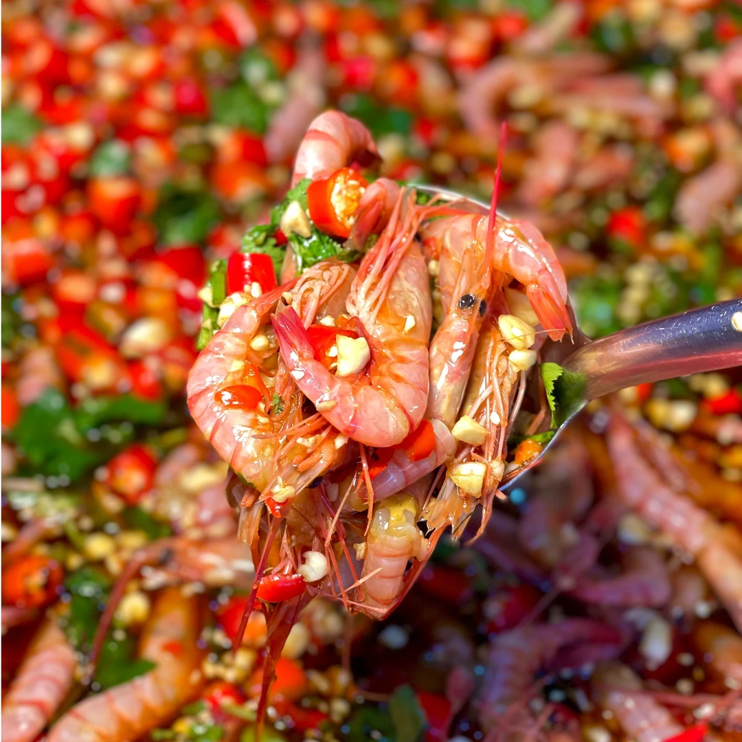 潮汕生腌红虾新鲜腌制肉质饱满顺丰冷链包邮