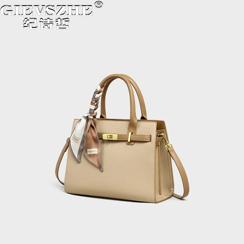 纪诗哲包包女款手提包大容量单肩包送女友老婆生日情人节礼物