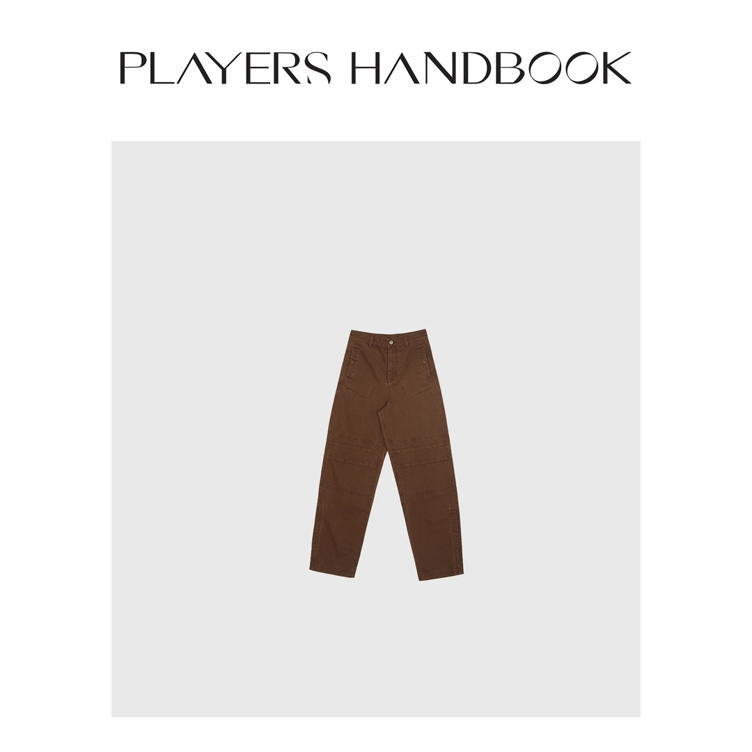 PH《长岛冰茶》潮流复古重工炒色多截断工艺直筒可束脚工装裤PH2197