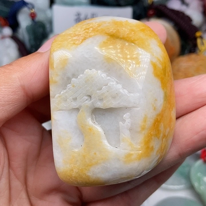 未镶嵌挂件翡翠翡翠