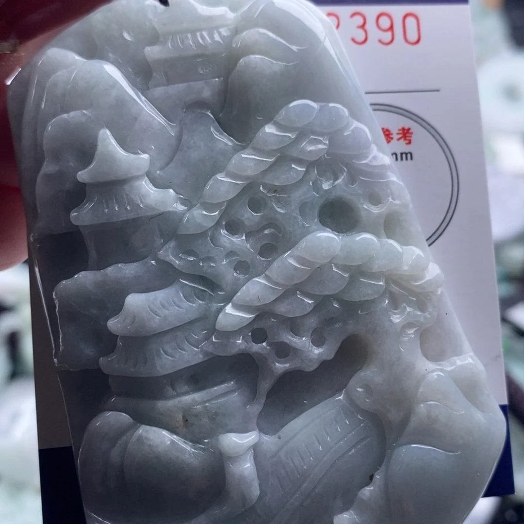 翡翠吊坠(不含链)未镶嵌