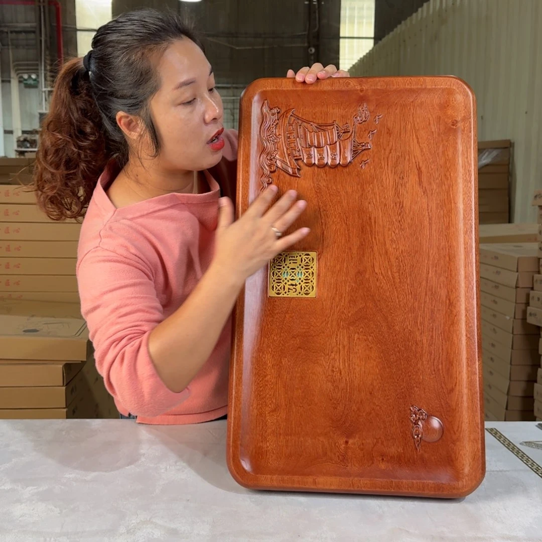 花梨木茶盘65*38尺寸