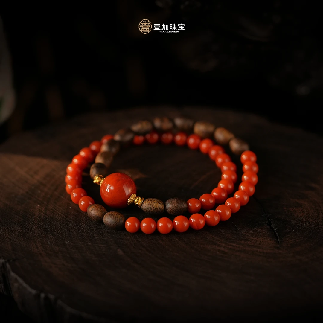 壹加林妹妹 | 南红多圈手串多样性发一3232R