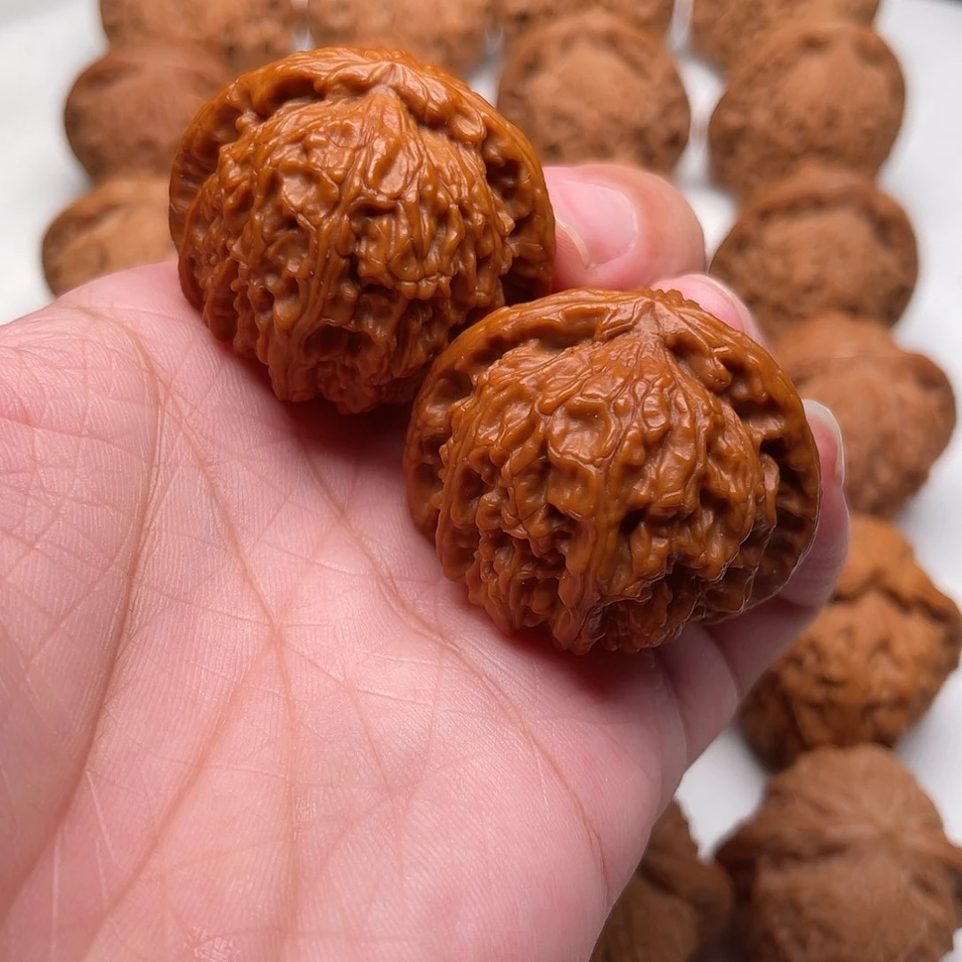 文玩核桃把件喜**忧核桃