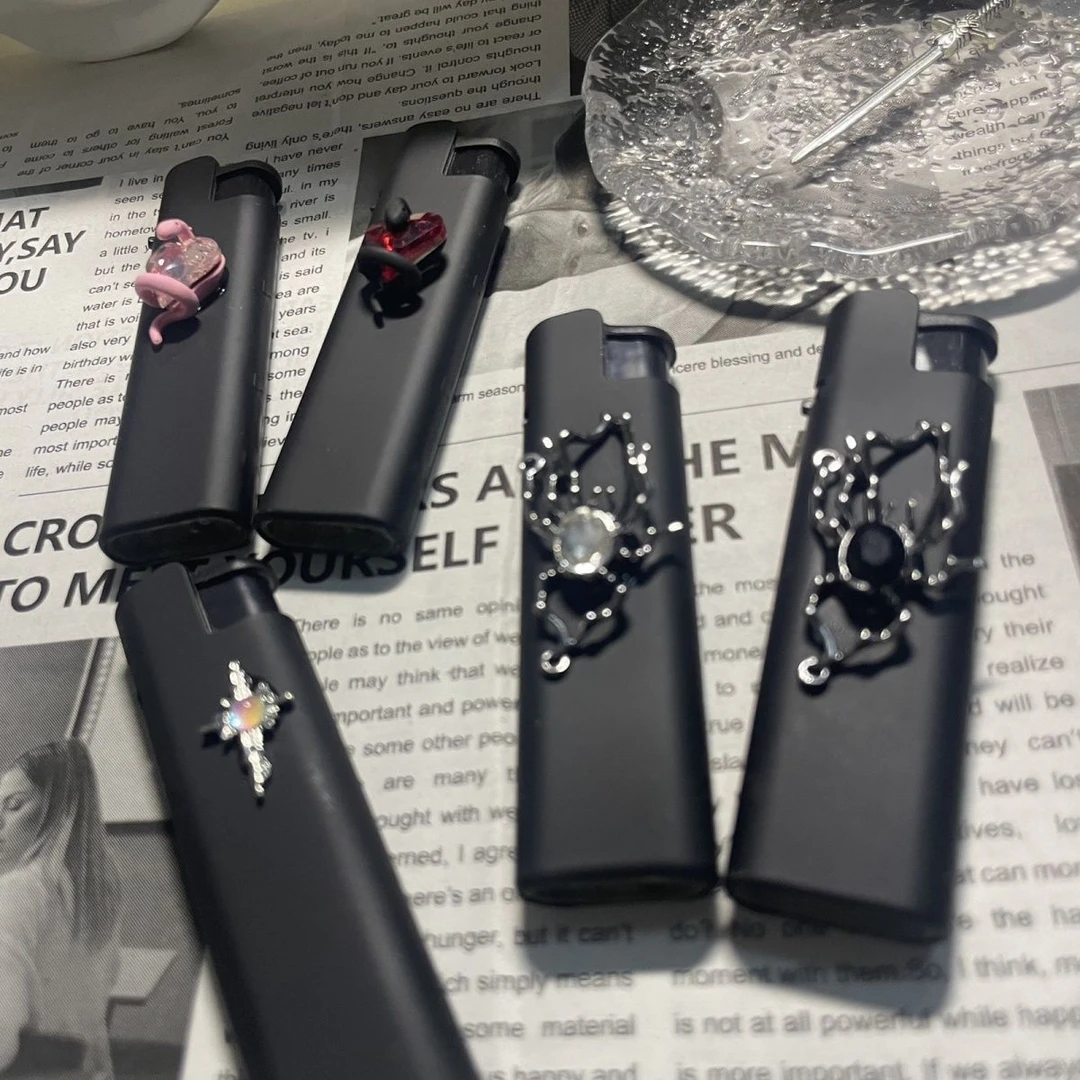 户外个性原创充气Dcn金属打火机防风礼物ins粉焰轻奢便携式点火器