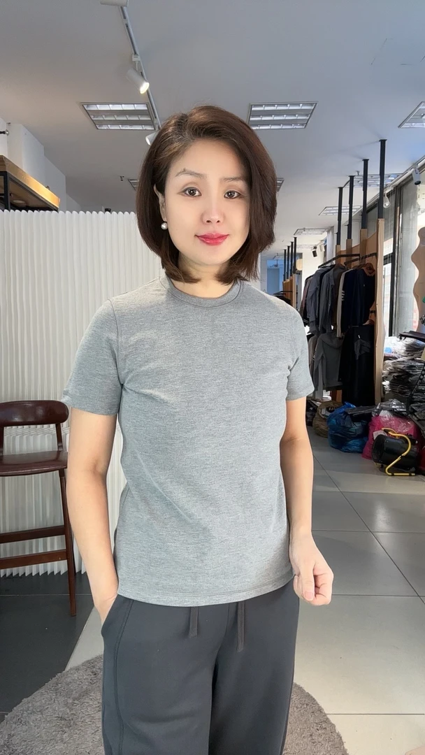 涛姐服饰 25炸 三色休闲百搭德绒T恤 FM241866-1