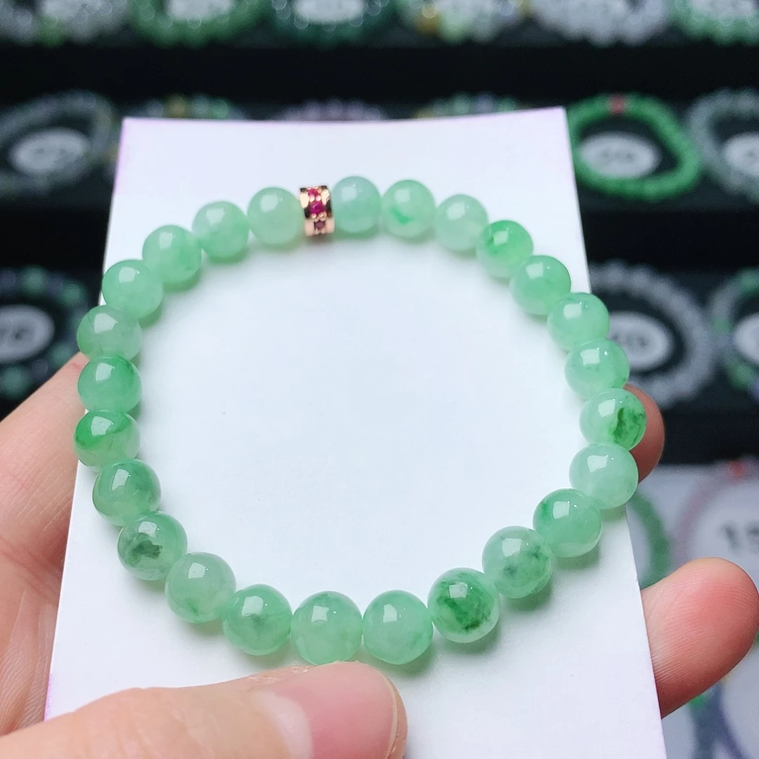 翡翠手链未镶嵌翡翠