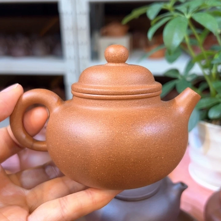 茶壶紫砂五彩容天200c c