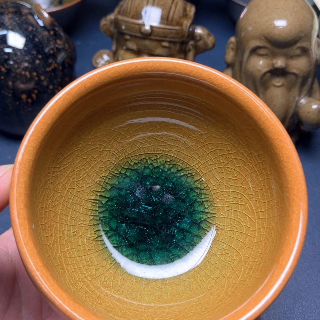 茶盏建盏手握泡茶主人杯