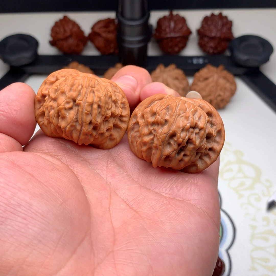 把件文玩核桃磨盘42