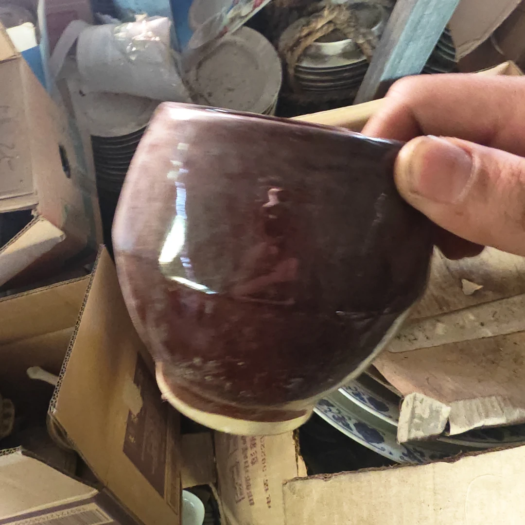 粗瓷蒜揪罐1个！！