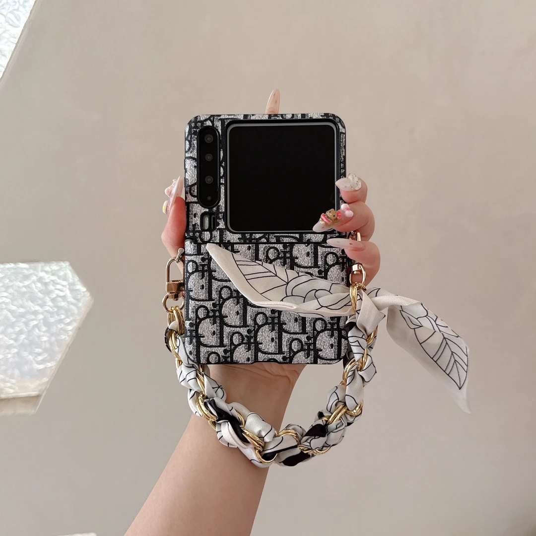 适用华为PuraX手机壳斜挎Pocket2包中轴novaflip潮牌小米mixflip2