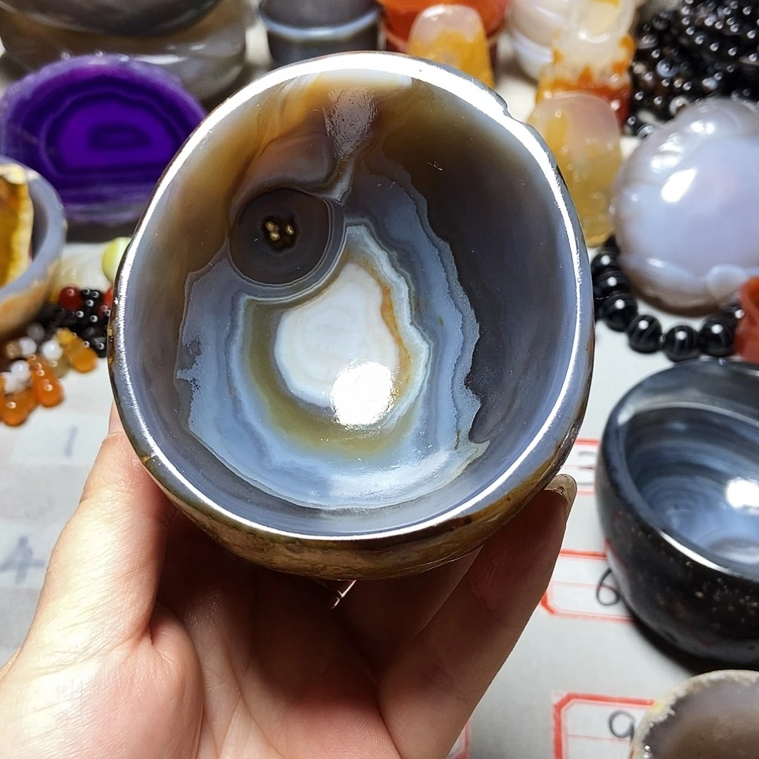 逍***客玛瑙/玉髓未镶嵌微瑕