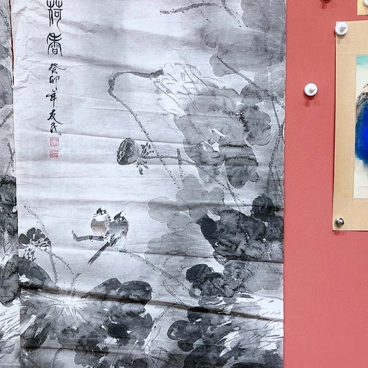 国画王友民老师国画朵