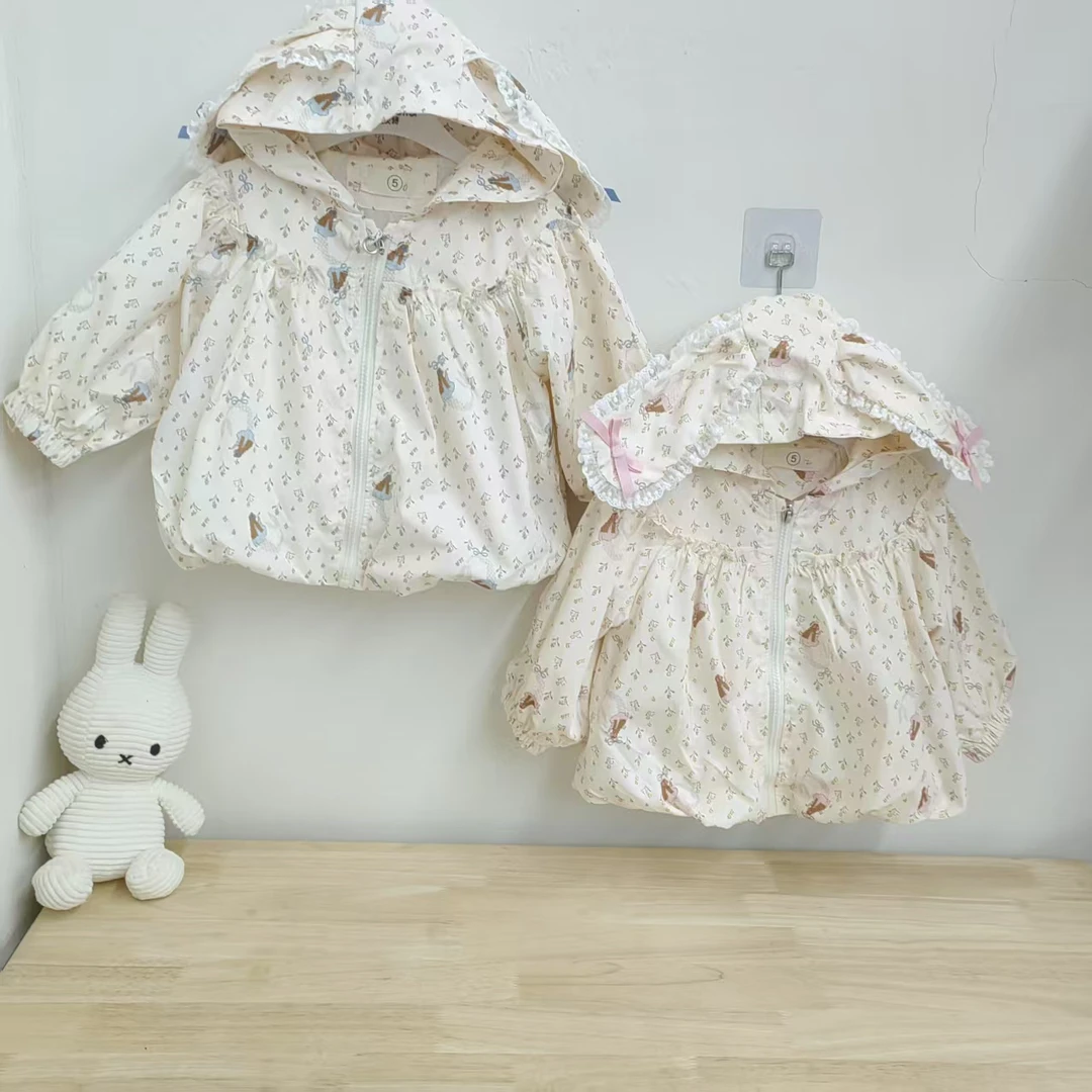 新款毅宝贝碎花美人鱼外套802【清版无售后】