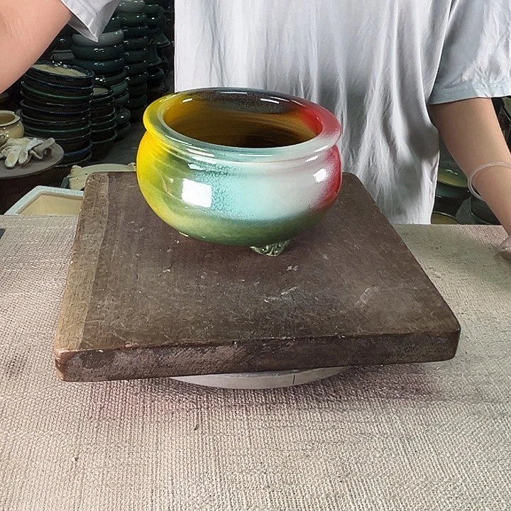泳坤堂石湾盆陶瓷